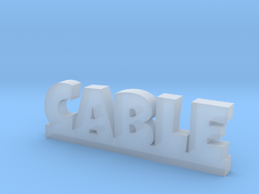 CABLE Lucky in Clear Ultra Fine Detail Plastic