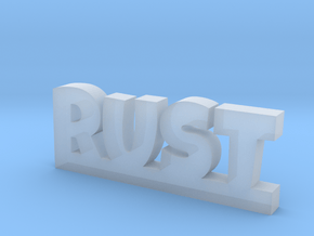 RUST Lucky in Clear Ultra Fine Detail Plastic