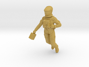 SF Astronaut, Floating Study 1:24 in Tan Fine Detail Plastic