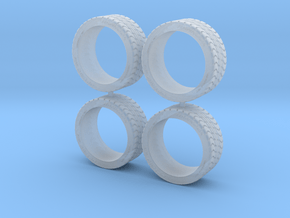 1/24 Hankook Style Tires in Clear Ultra Fine Detail Plastic