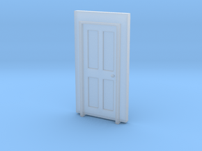 Standard Building  Door #1 in Clear Ultra Fine Detail Plastic