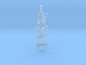 Katy Perry Pendant in Clear Ultra Fine Detail Plastic