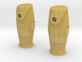 1/60 Bornes d'incendie / Fire hydrant X 2 in Tan Fine Detail Plastic