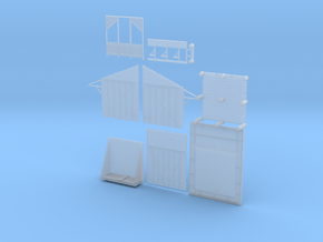 Nanya Shelter Shed (Type 2) in Clear Ultra Fine Detail Plastic