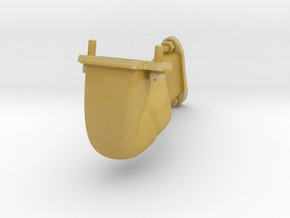 Le Rhone- 80hp - Intake Assembly - 1:4 Scale in Tan Fine Detail Plastic