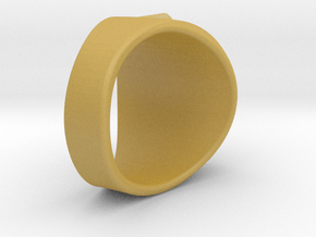 FLYMOLO's Ring in Tan Fine Detail Plastic