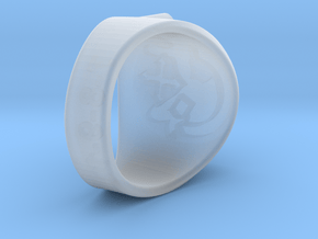 FLYMOLO's Ring in Clear Ultra Fine Detail Plastic