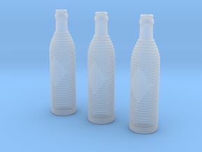 Orange Crush Soda Bottles in Clear Ultra Fine Detail Plastic