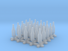 Plain Soda Bottle 25x 33cl/11fl.oz 1:35 54mm Scale in Clear Ultra Fine Detail Plastic
