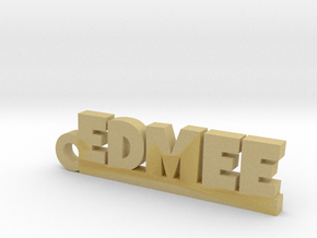 EDMEE Keychain Lucky in Tan Fine Detail Plastic