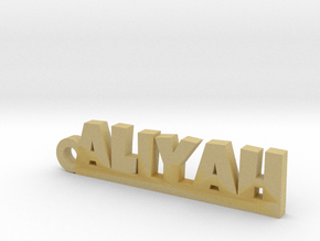 ALIYAH Keychain Lucky in Tan Fine Detail Plastic