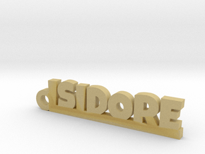 ISIDORE Keychain Lucky in Tan Fine Detail Plastic