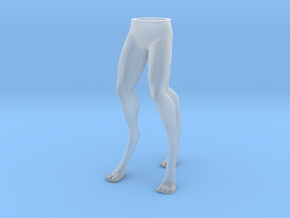 Arex Legs 1:6 scale in Clear Ultra Fine Detail Plastic