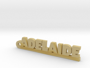 ADELAIDE Keychain Lucky in Tan Fine Detail Plastic