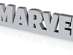 MARVEL Keychain Lucky in Clear Ultra Fine Detail Plastic