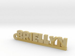 BRIELLYN Keychain Lucky in Tan Fine Detail Plastic
