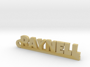 RAYNELL Keychain Lucky in Tan Fine Detail Plastic