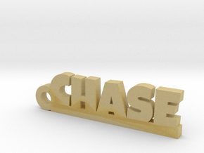 CHASE Keychain Lucky in Tan Fine Detail Plastic