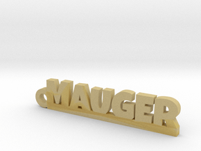 MAUGER Keychain Lucky in Tan Fine Detail Plastic