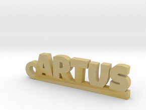 ARTUS Keychain Lucky in Tan Fine Detail Plastic