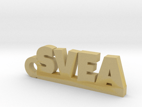 SVEA Keychain Lucky in Tan Fine Detail Plastic