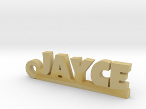 JAYCE Keychain Lucky in Tan Fine Detail Plastic
