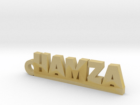 HAMZA Keychain Lucky in Tan Fine Detail Plastic