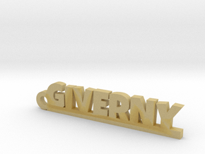 GIVERNY Keychain Lucky in Tan Fine Detail Plastic