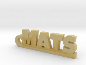 MATS Keychain Lucky in Tan Fine Detail Plastic