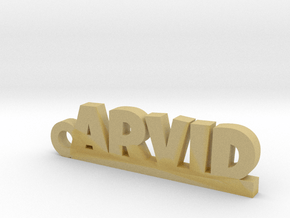ARVID Keychain Lucky in Tan Fine Detail Plastic