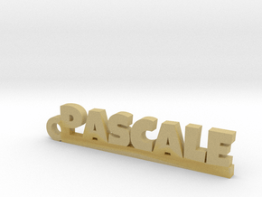 PASCALE Keychain Lucky in Tan Fine Detail Plastic