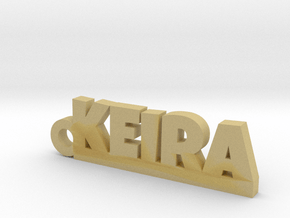 KEIRA Keychain Lucky in Tan Fine Detail Plastic