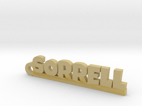 SORRELL Keychain Lucky in Tan Fine Detail Plastic