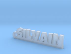 SILVAIN Keychain Lucky in Clear Ultra Fine Detail Plastic