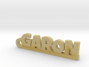 GARON Keychain Lucky in Tan Fine Detail Plastic