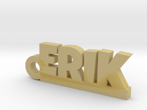 ERIK Keychain Lucky in Tan Fine Detail Plastic
