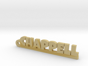 CHAPPELL Keychain Lucky in Tan Fine Detail Plastic