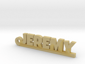 JEREMY Keychain Lucky in Tan Fine Detail Plastic