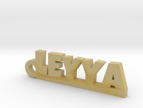 LEYYA Keychain Lucky in Tan Fine Detail Plastic