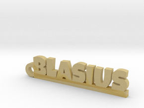 BLASIUS Keychain Lucky in Tan Fine Detail Plastic
