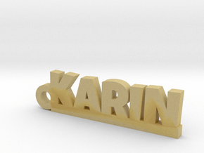 KARIN Keychain Lucky in Tan Fine Detail Plastic