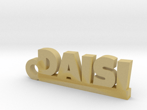 DAISI Keychain Lucky in Tan Fine Detail Plastic