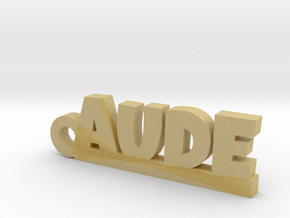 AUDE Keychain Lucky in Tan Fine Detail Plastic