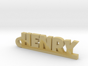 HENRY Keychain Lucky in Tan Fine Detail Plastic