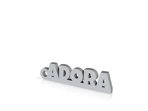 ADORA Keychain Lucky in Clear Ultra Fine Detail Plastic