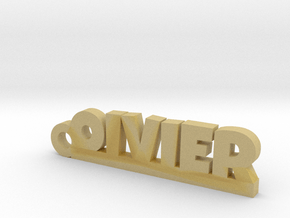 OIVIER Keychain Lucky in Tan Fine Detail Plastic