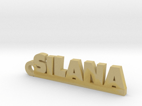 SILANA Keychain Lucky in Tan Fine Detail Plastic