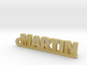 MARTIN Keychain Lucky in Tan Fine Detail Plastic