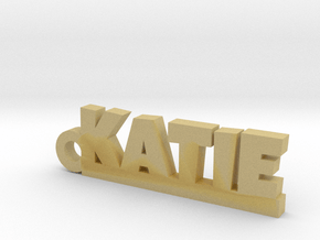 KATIE Keychain Lucky in Tan Fine Detail Plastic