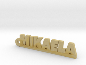 MIKAELA Keychain Lucky in Tan Fine Detail Plastic